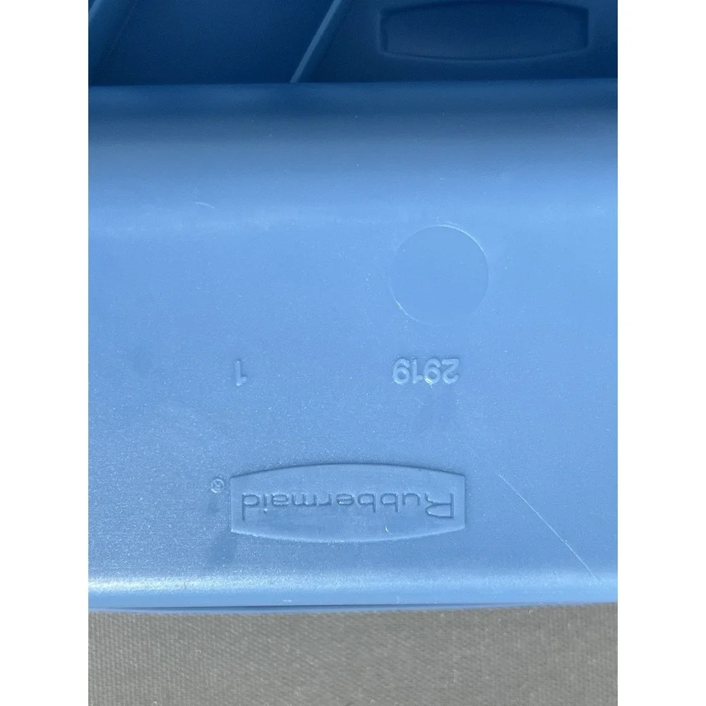 Rubbermaid 2919 Light Blue Silverware Keeper Tray Organizer Flatware‎